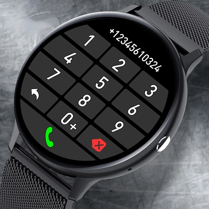 

Часы Lige для Xiaomi, мужские наручные часы, сенсорный экран, Bluetooth, поддержка звонков, спортивный монитор, водонепроницаемый IP68, 5g CE