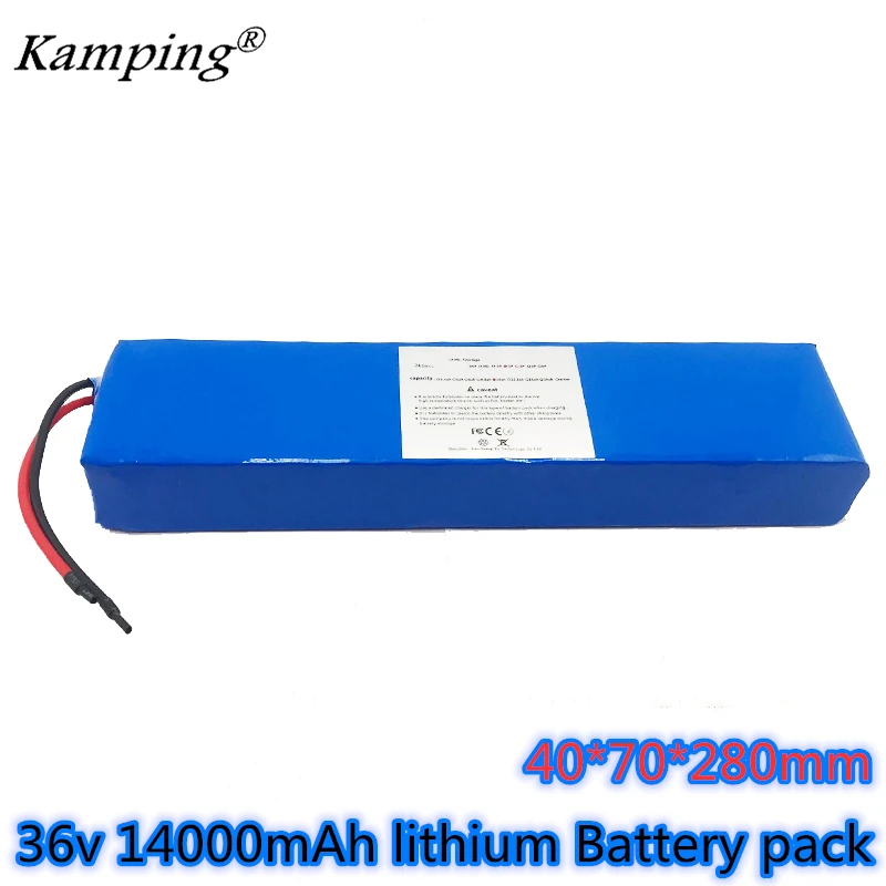 

36 В, 14 А · ч, Φ 18650, литий-ионная батарея 10S3P, 600 Вт, высокая мощность и емкость 42 в, m365, фотоскутер