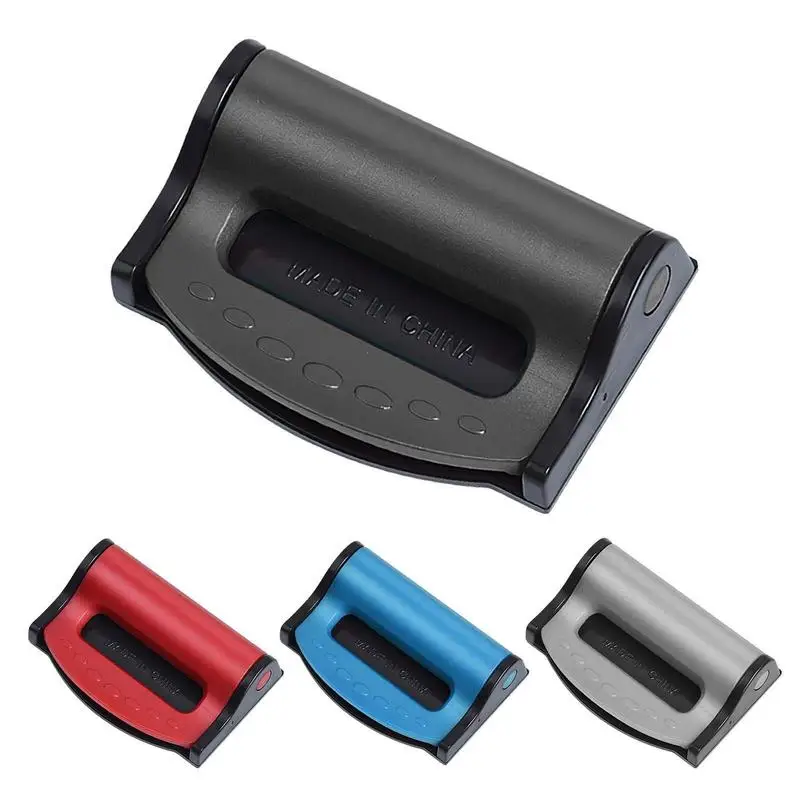 

Seatbelt Adjuster Car Seat Belt Protection Clip Adjusting Clip Nonslip Spacing Limit Auto Strap Positioner Seat Belt Buckle