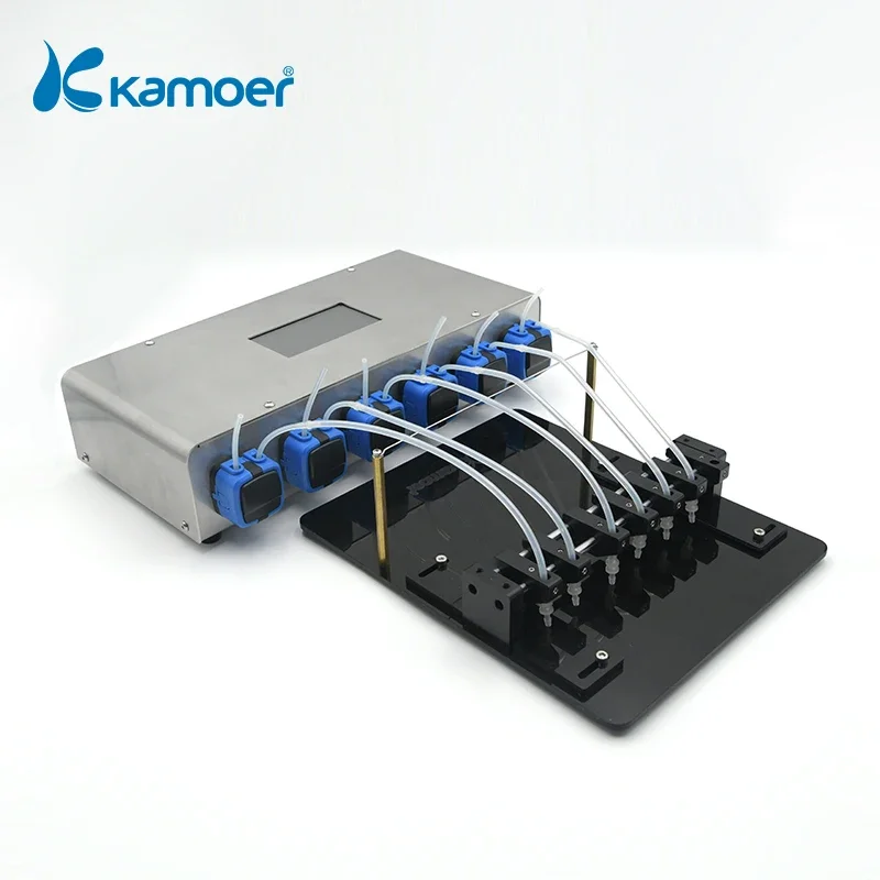 Многоканальный 6-канальный перистальтический насос Kamoer с микропотоком