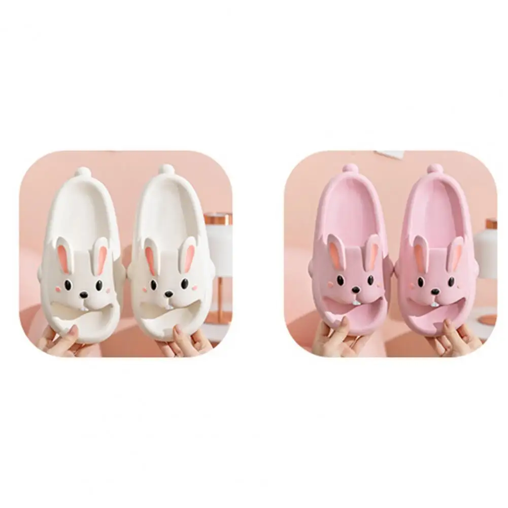

Indoor Slippers Comfy Breathable Non-slip Beach Thick Platform Slippers Bathroom Supplies EVA Slippers Household Slippers