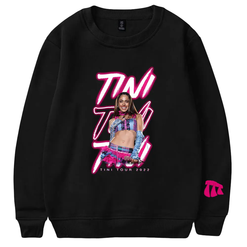 

Tini Stoessel Sweatshirt Pop Singer Merch Unisex Crewneck Long Sleeve Streetwear 2023 World Tour Women Men Fashion Clothes