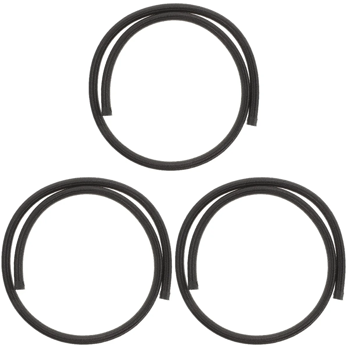 

3x Replacement Sturdy Radiator Hose Transmission Cooler Hose Fitting Car Part Car Supply Oil Cooler Hose Flexible Hose