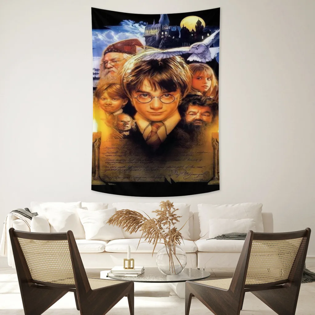 Гобелены Гарри Поттера Предметы украшения комнаты Домашний декор Спальня