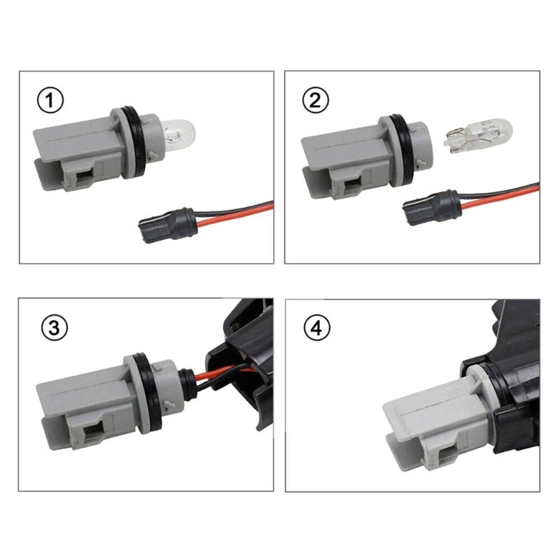 Q39F 1 пара динамических светодиодных боковых зеркал лужа индикатор указателя