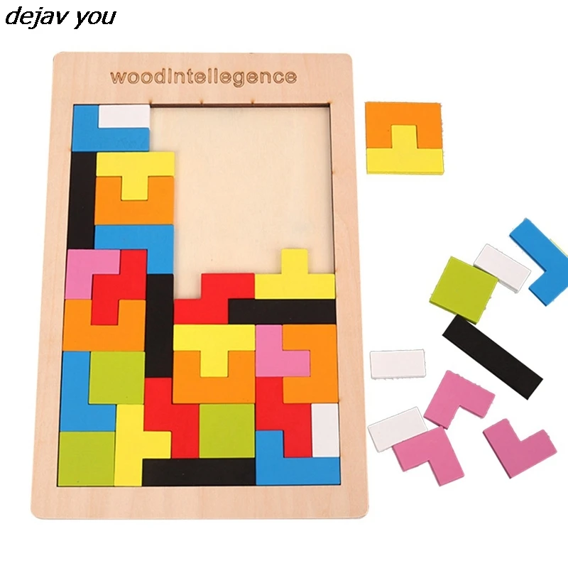 

Красочный 3D пазл, деревянные математические игрушки, игра для детей, дошкольное магирование, интеллектуальная развивающая игрушка для дете...