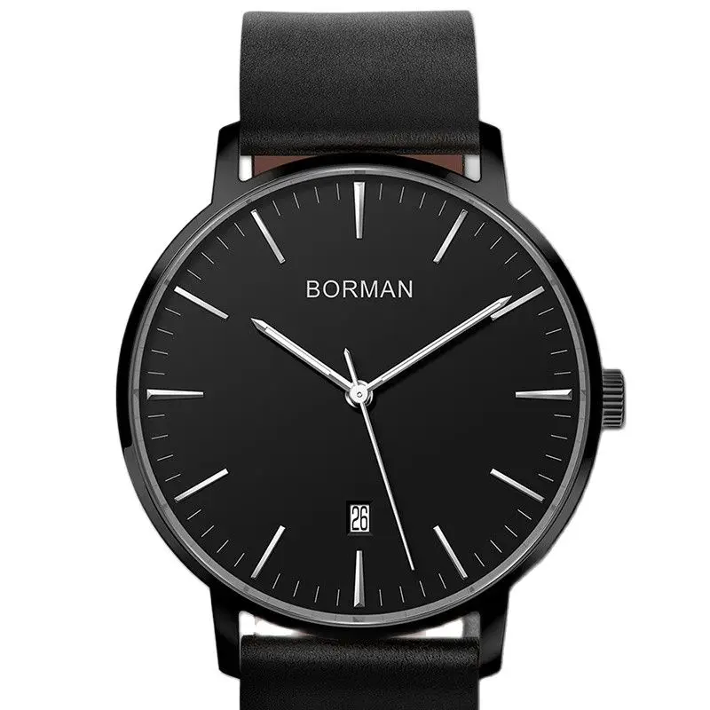 

New Switzerland Luxury Brand BORMAN MZ4813 Automatic Mechanical Men's Watches Sapphire 50M Waterproof Ultra-thin Clocks BM16029