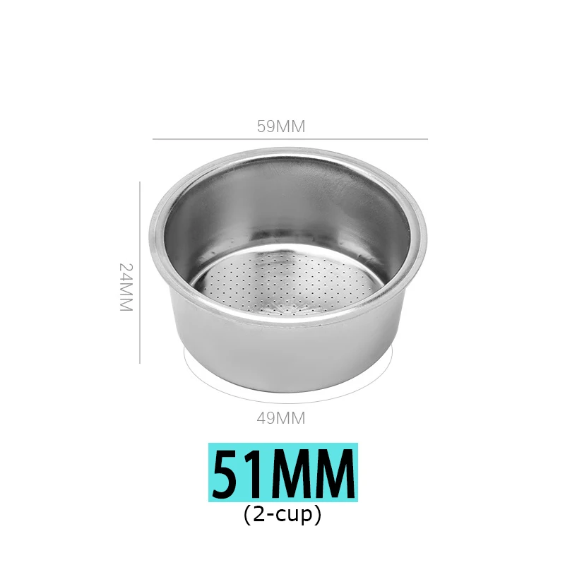 

Корзина для фильтра Kisshome из нержавеющей стали 51/54/58 мм для Delonghi Breville E61