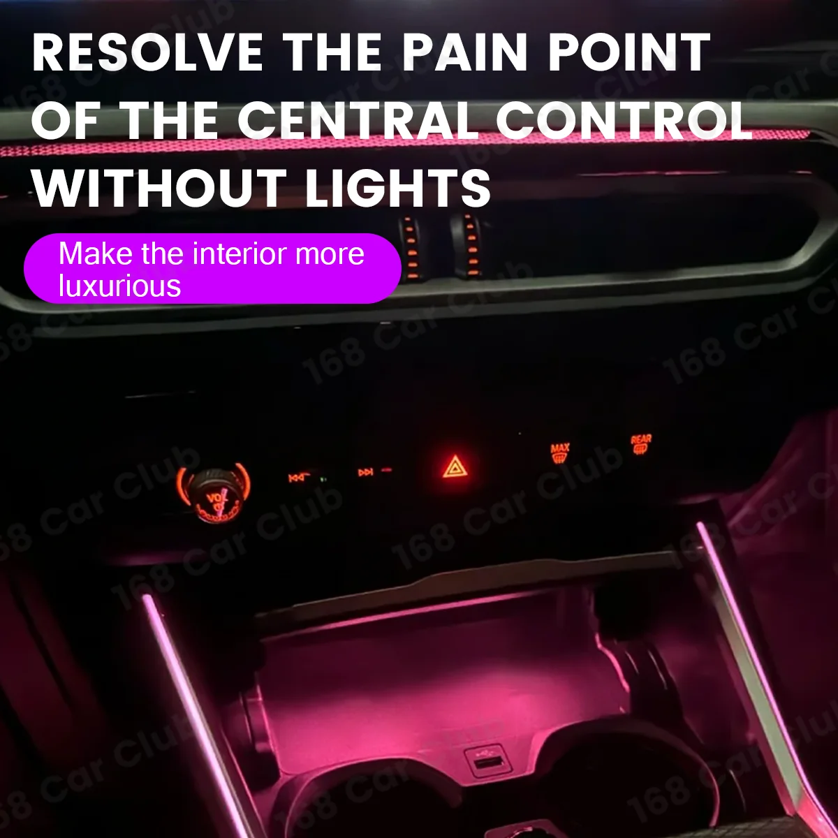 Светодиодный 11 цветов окружающего освещения для BMW 2023 + Car G20 G22 G80 G82 i3 i4 M3 M4