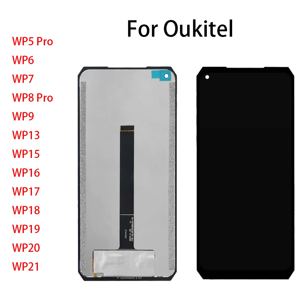 Для Oukitel WP5 WP6 WP7 ЖК-дисплей WP8 WP9 WP13 WP15 WP16 WP17 WP18 WP19 WP20 WP21 Экран