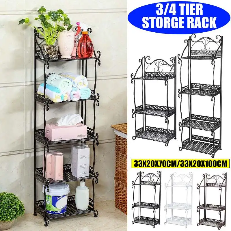 

Flower Rack Stand Bathroom Shelf Storage Rack Display Stand Shelves Cosmetics Shampoo Holder Shower Caddy Bathroom Organizer