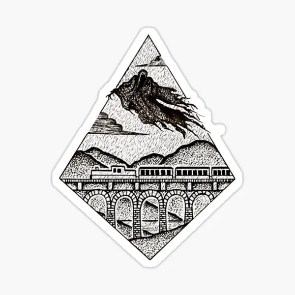 

5 шт. алмазных наклеек Flying Spirit для искусства автомобиля, милый аниме фон, бампер, украшения для багажа, декор для гостиной, Забавный принт