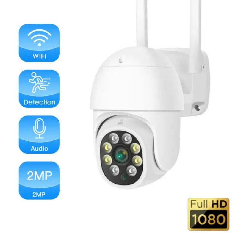

Caméra de sécurité sans fil extérieure 1080P caméras de Surveillance 2MP AI détection humaine Protection de sécurité caméra IP Wifi caméra de vidéosurveillance