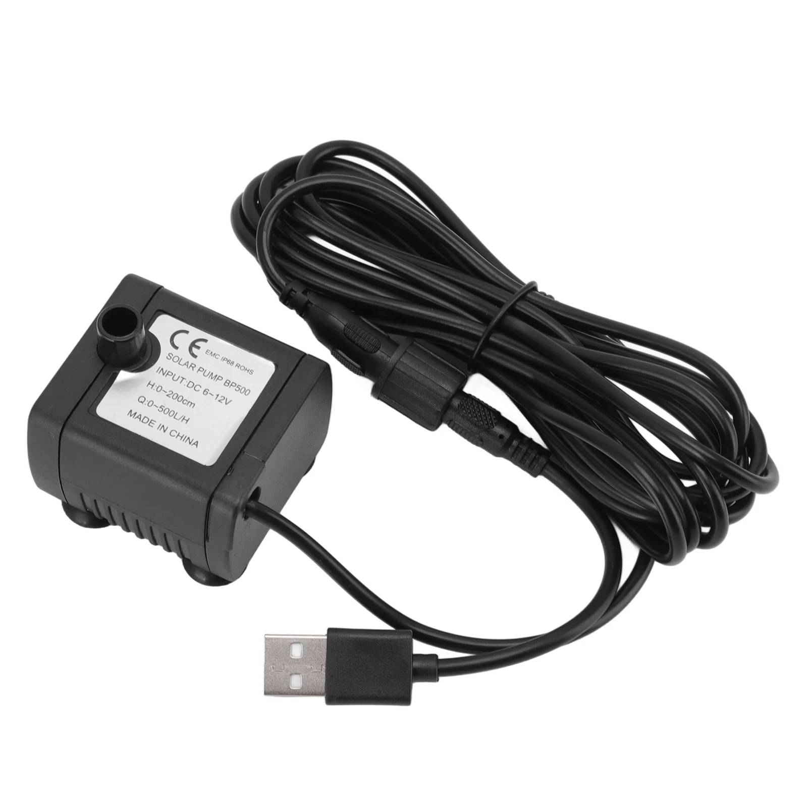 Миниатюрный водяной насос DC6 ‑ 12V 0 200 см Головка Простая установка Многоцелевой