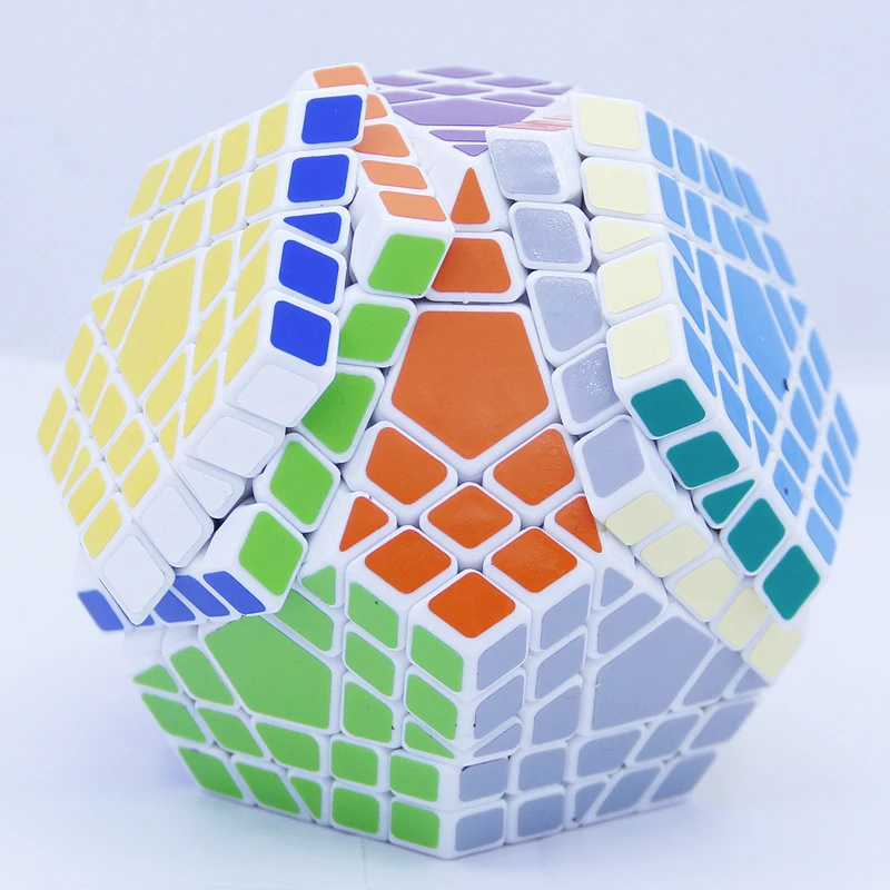 12-сторонний куб Shengshou Mega 5x5x5 волшебный мегагнездо 5x 5-скоростной искусственный