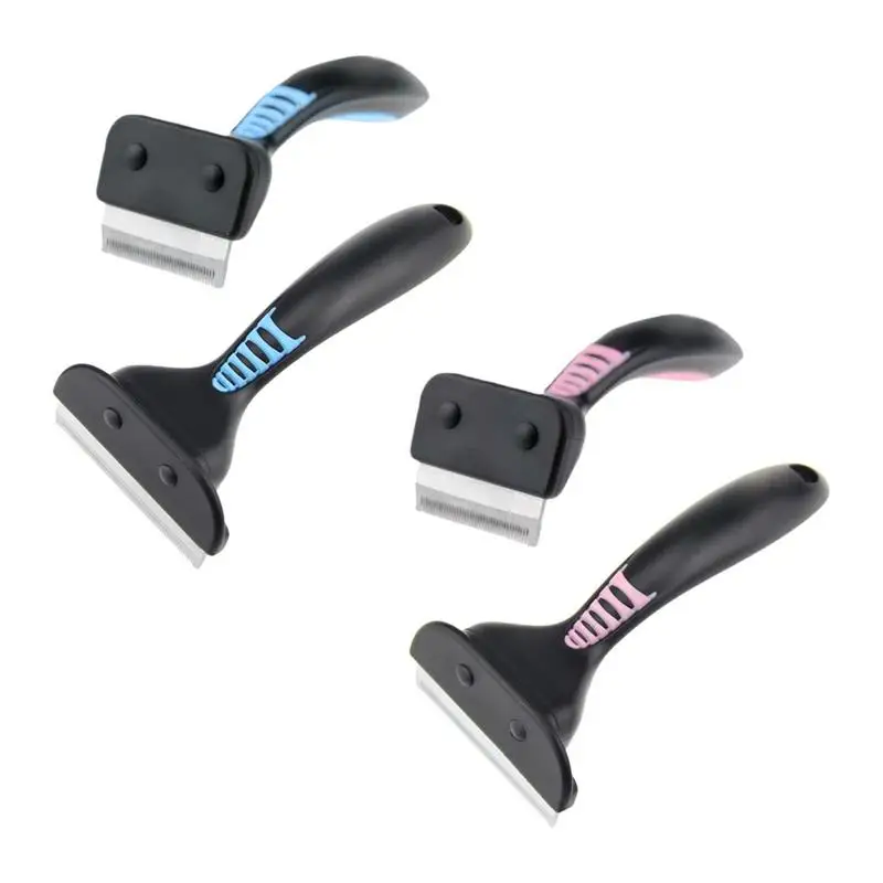 

Cat Grooming Brush Hair Removal Comb Pet Shedding Detachable Trimmer For Long Hair Curly Dogs Cats Removal Pet Accessories
