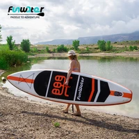 funwater inflatable surf board model surf stand up paddle board pedal control sup bag leash paddle dinghy raft canoe