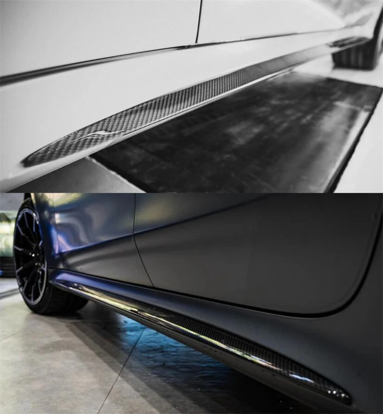 Комплект из юбки и спойлера ДЛЯ Mercedes Benz AMG GT50 GT53 GT63 GT63S 2019 2020 2021 2022 2023 натурального