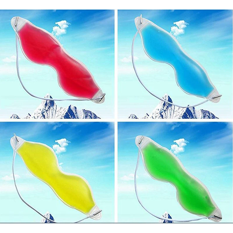 1 шт. гелевая маска для глаз холодная упаковка теплая тепловая ледяная сна