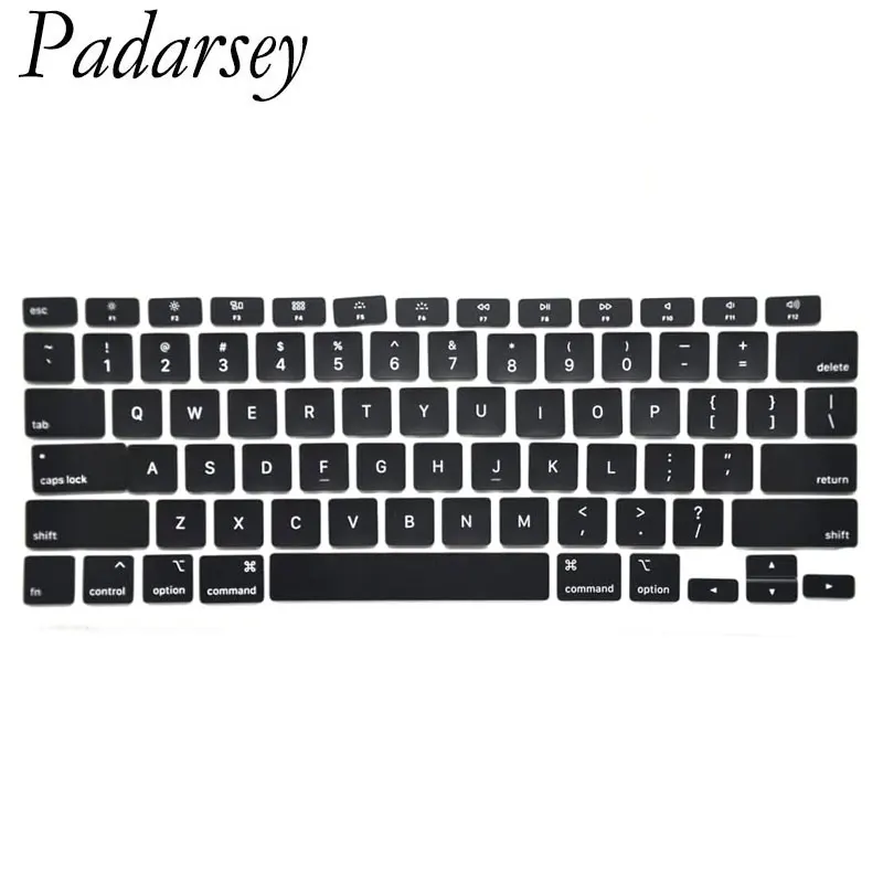 Сменная клавиатура Padarsey с клавишами набор клавиш Совместимость MacBook Pro Touch Bar 13