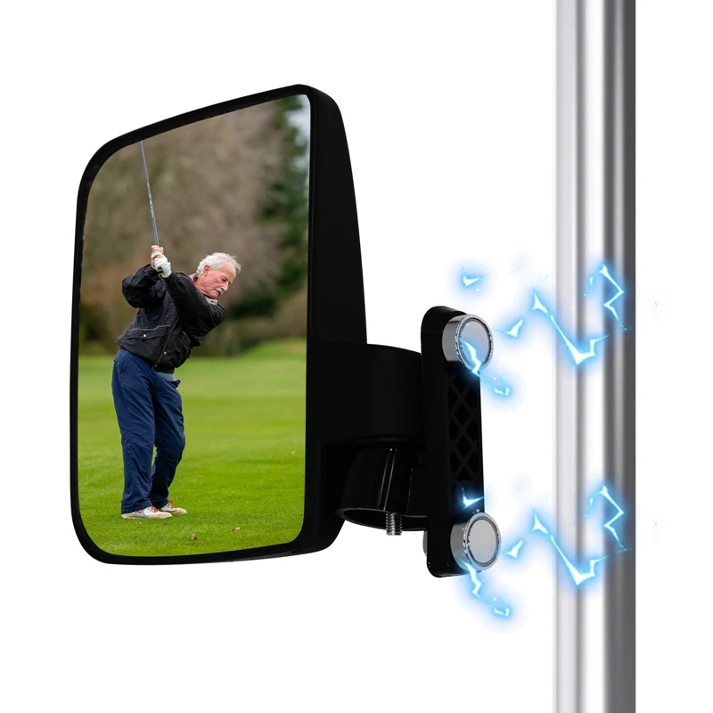 Зеркало для гольфа универсальное складное магнитное зеркало бокового вида