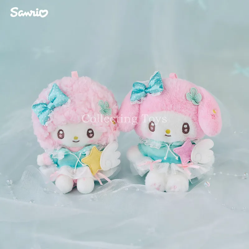 Фото В наличии: Плюшевые брелоки Sanrio Star Wish Angel, Cinnamoroll, My Melody, Kuromi, Little Twin Stars, Pompompurin – коллекционные подарки для сумок №4