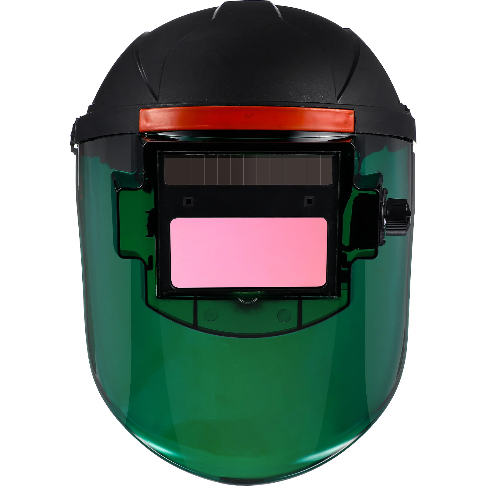 

Welder Welding Hood Solar Rechargeable Mask Clear Glasses Auto Darkening Headset Argon Arc Hat