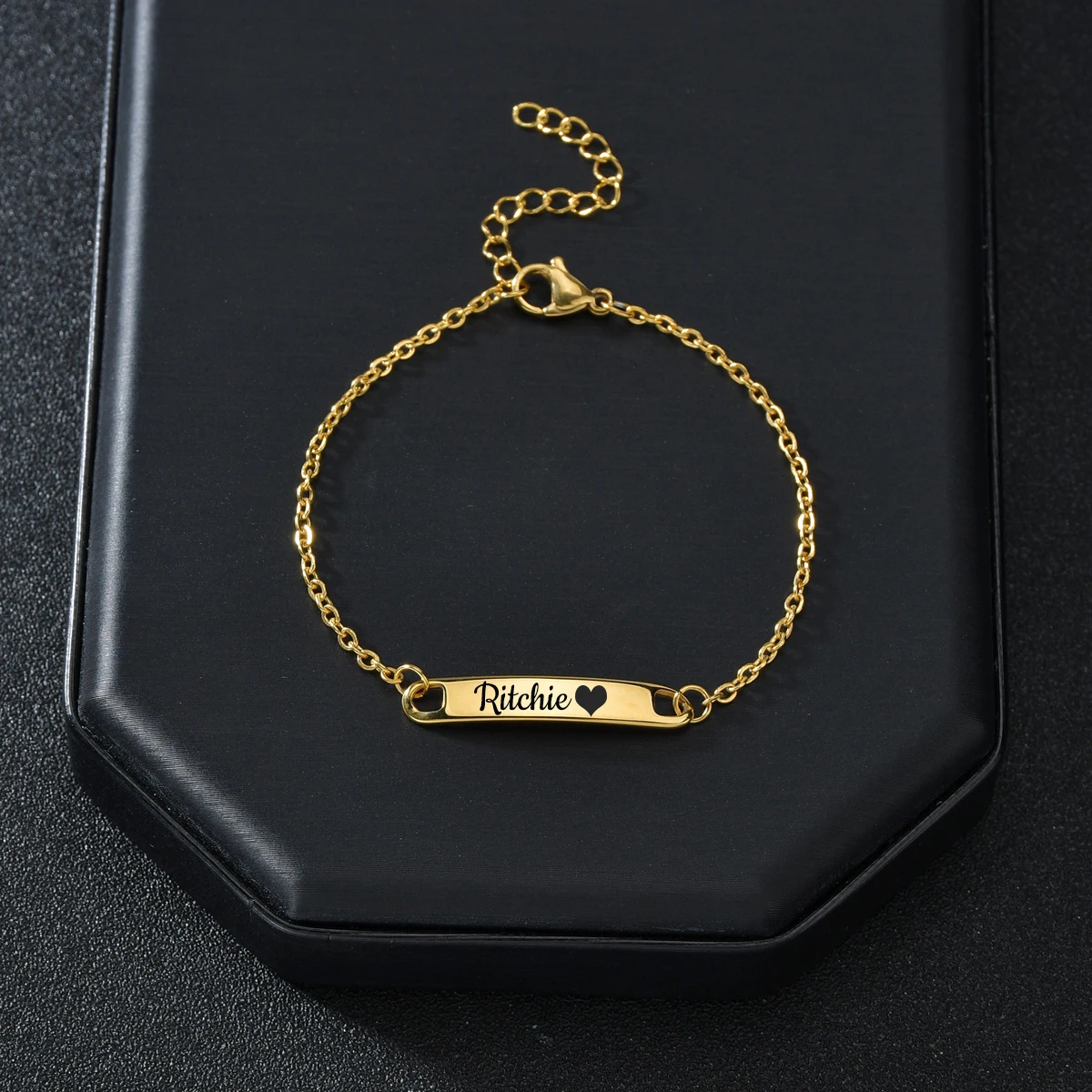 Гравировка под заказ наименование для женщин детей ювелирные изделия из