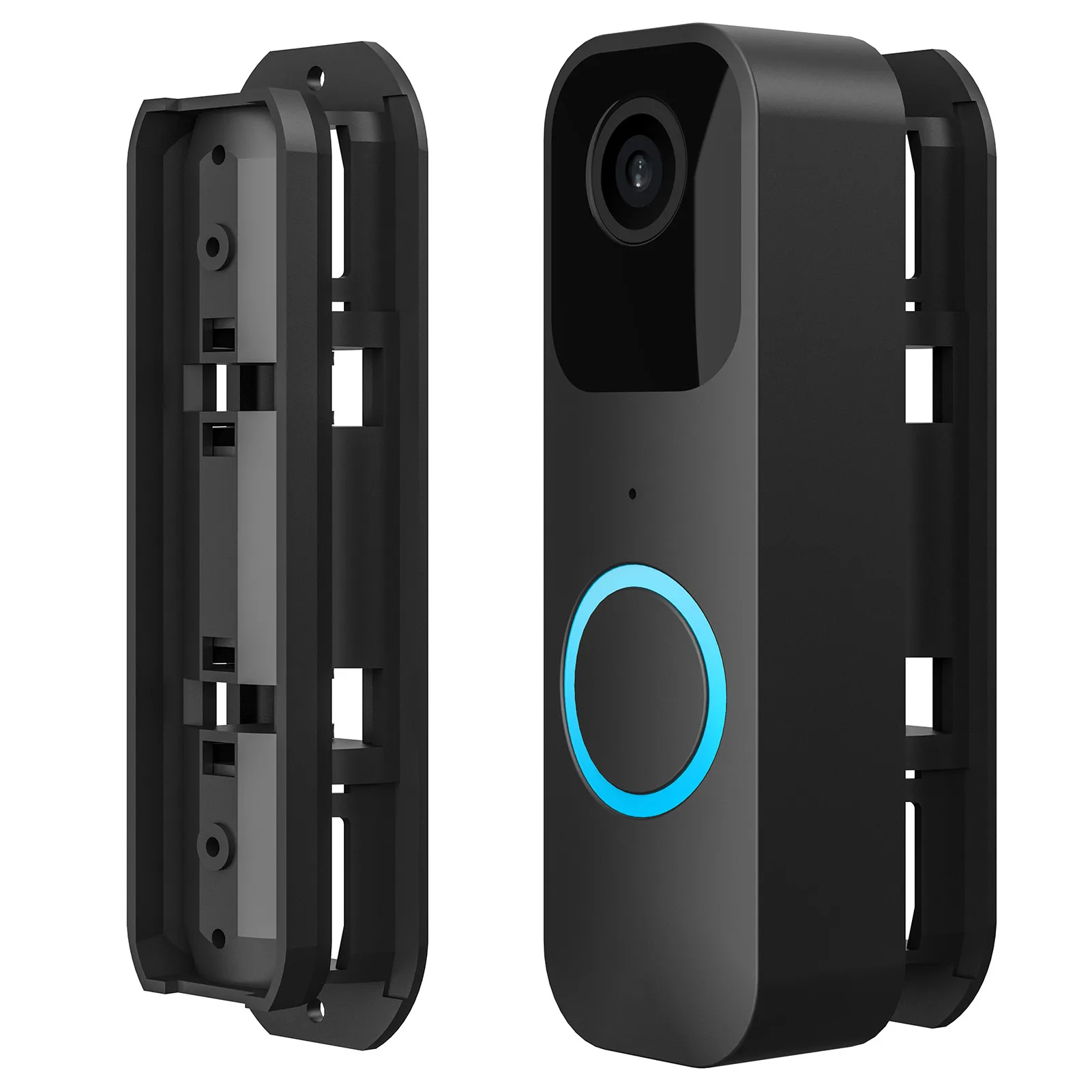 

Настенный кронштейн для дверного звонка регулируемое Угловое крепление для видеозвонка настенная Поддержка 45 градусов Поворотная регулировка