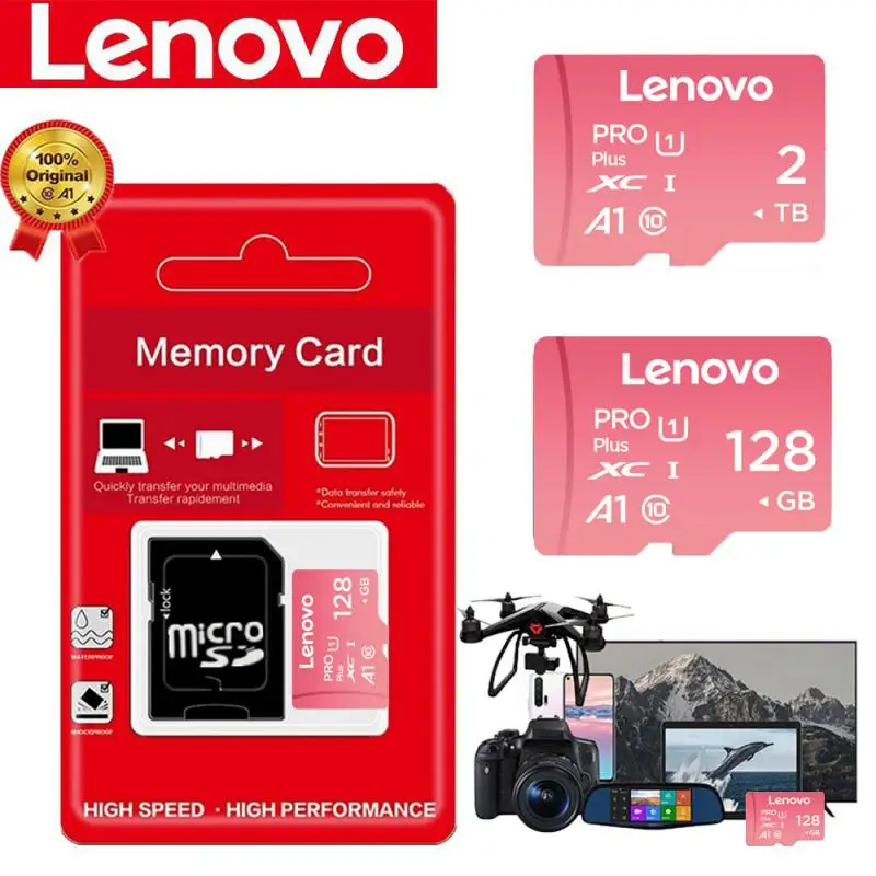 

Мини Sd карта памяти Lenovo, класс 10, 16 ГБ, 32 ГБ, 64 ГБ, 128 ГБ, 256 ГБ, 512 ГБ, 1 ТБ