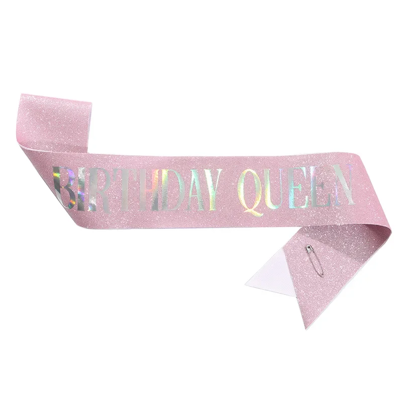 

Атласный пояс "Happy Birthday Queen"