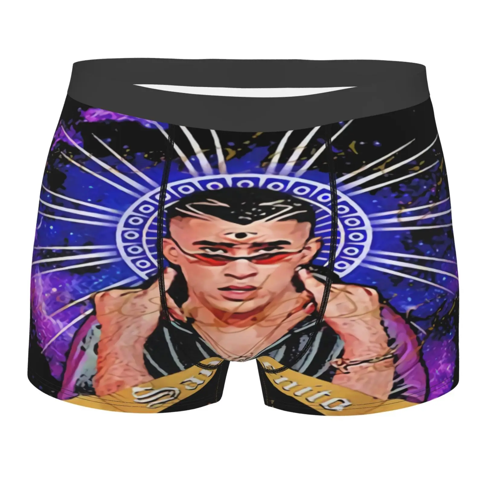 

Bad Bunny San Benito Boxer Briefs Sports Polyester Boxer Uomo Boxer Sexy Mens Underwear Boxer Uomo Men Low Mens Sexy Underwear