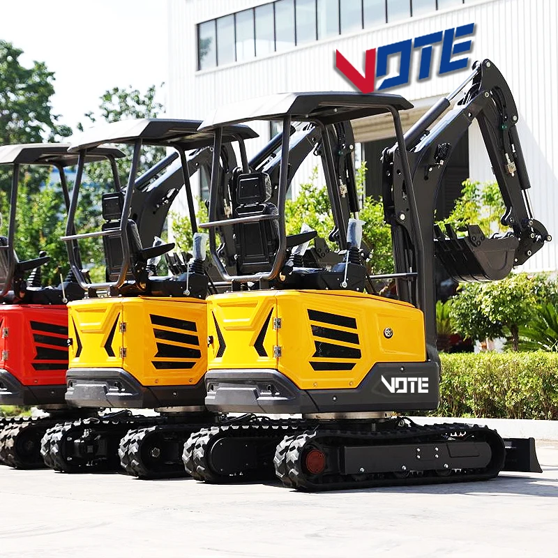 Prezzo Di Fabbrica Piccolo Escavatore Escavatore Micro Mini Escavatore Cingolato Da 2 Tonnellate In Vendita Mini Bagger Usato Fattoria Multifunzionale