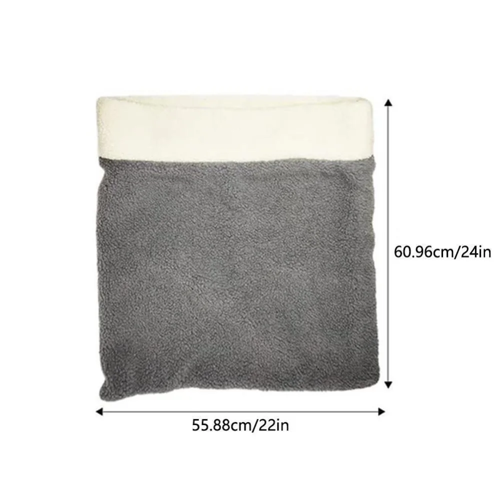 Удобный мешок для домашних животных спальный кошек хлопковый зимний гнездо