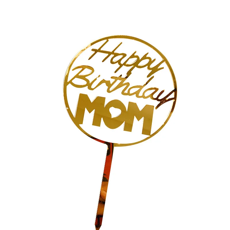 Украшение для торта акриловое оформление мамы и папы | Дом сад