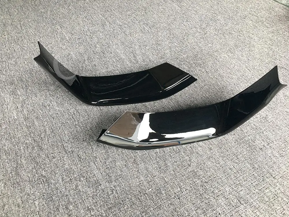 ABS глянцевый черный Передний бампер спойлер разветвители фартуки для BMW 3 4 Серии