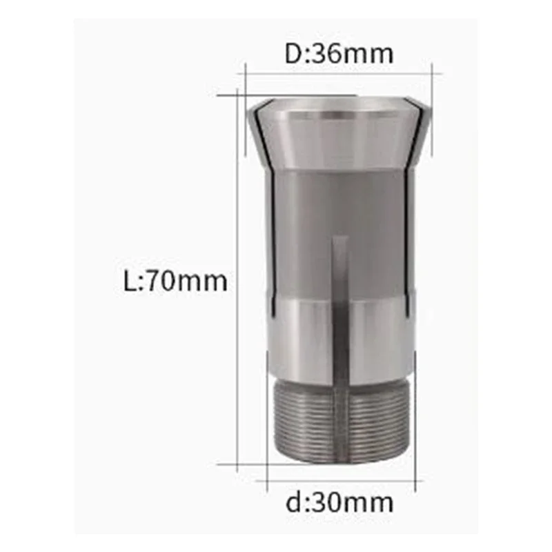 6 цанг 13 мм (3 типа по 2 шт.) и 1 цанга M9*1 LH