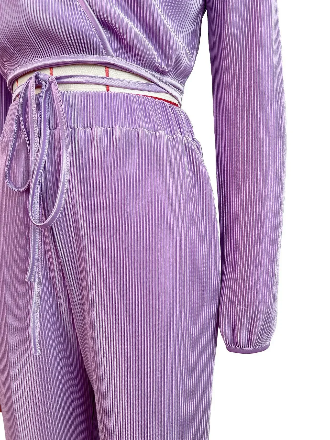 Женский весенне-осенний новый модный повседневный сексуальный плиссированный