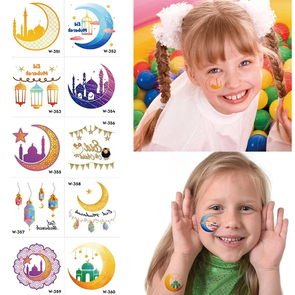 MOONBIFFY Временные татуировки Ид Мубарак