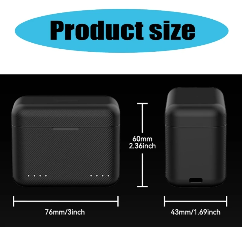 Портативный зарядный чехол для батарей камеры слоты хранения зарядных карт