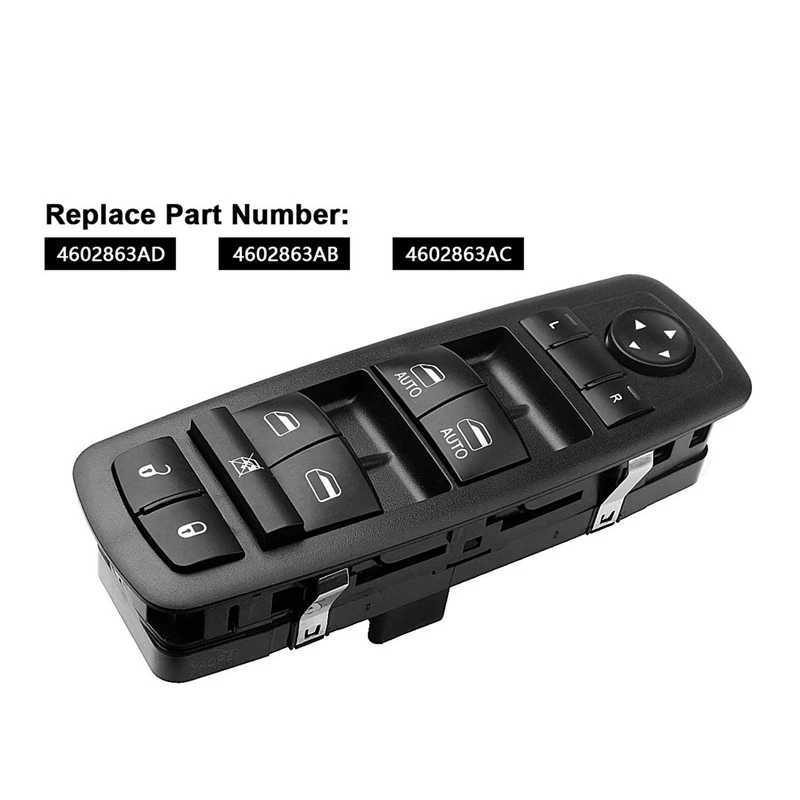 4602863AD переключатель стеклоподъемника для 2009-2012 Dodge Ram 1500 2500 3500 управления питанием