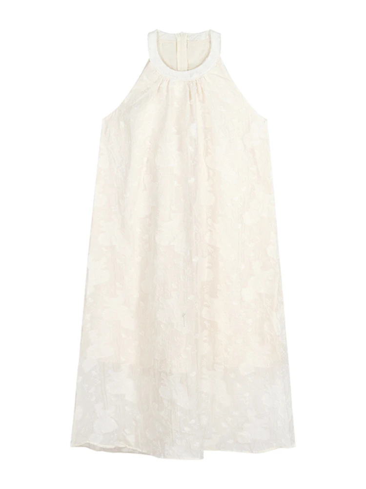 

Женское платье средней длины без рукавов, элегантное винтажное платье во французском стиле с цветочным принтом в уличном стиле, лето 2023