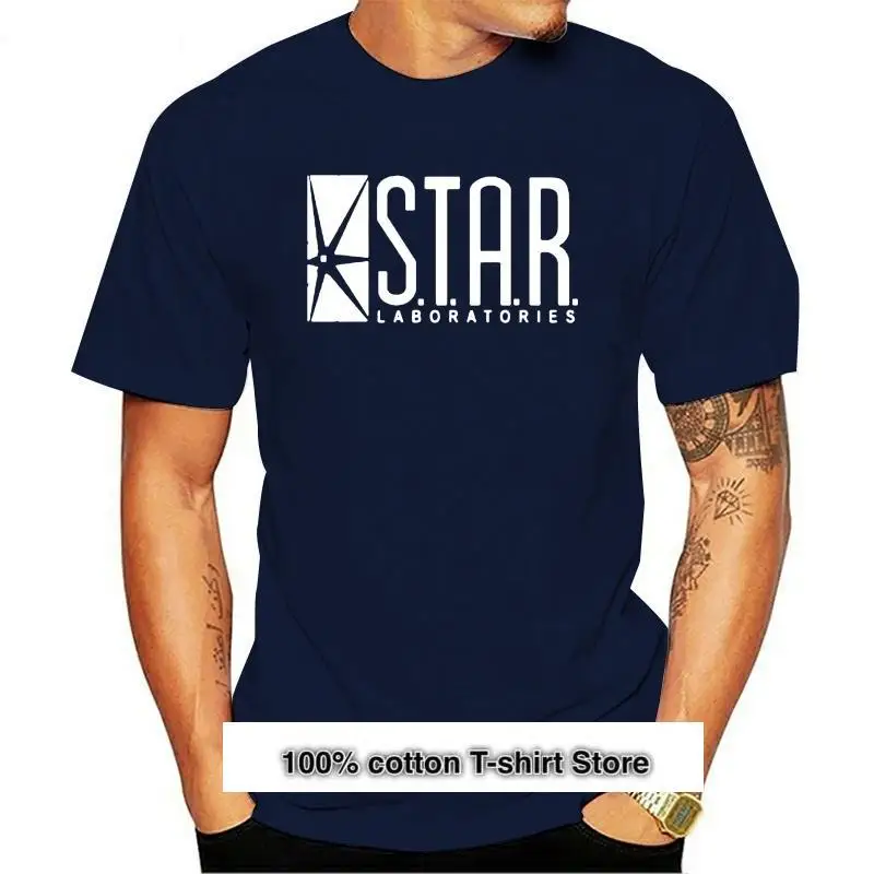 

Звездные лабораторы Hombre, talla S.T.A.R. Лабораторные рубашки, рубашка для ТВ, Flash, Merch, joyallen