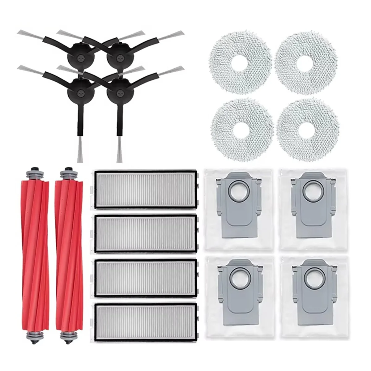 Для Roborock Qrevo S/Qrevo Pro/Qrevo MaxV робот-пылесос часть Hepa-фильтра накладка для швабры