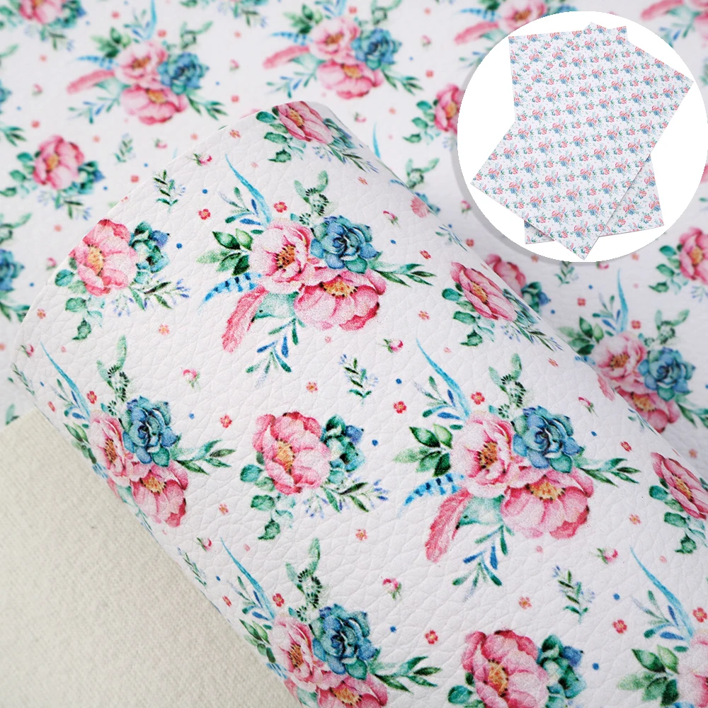 Листы из искусственной кожи с рисунком личи 20*33 см |