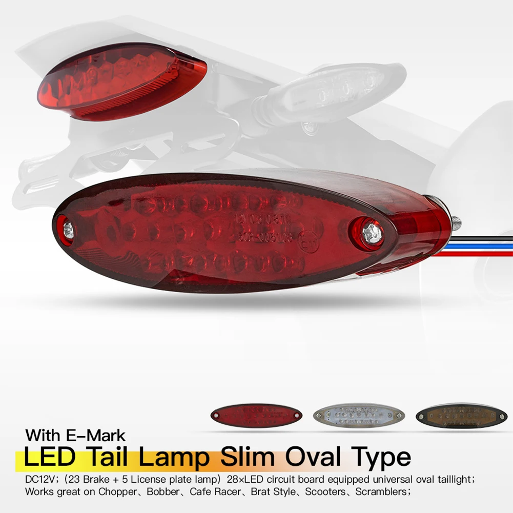 Задний тормоз для мотоцикла Фонарь задний 28 светодиодов указатель поворота