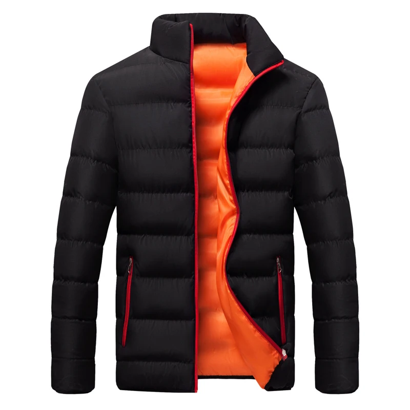 Autumn Winter Cold Jacket For Mens Thermal Coat Light Down Jackets Outwear Man Fashion Casual Jacket Windbreaker Male Clothes