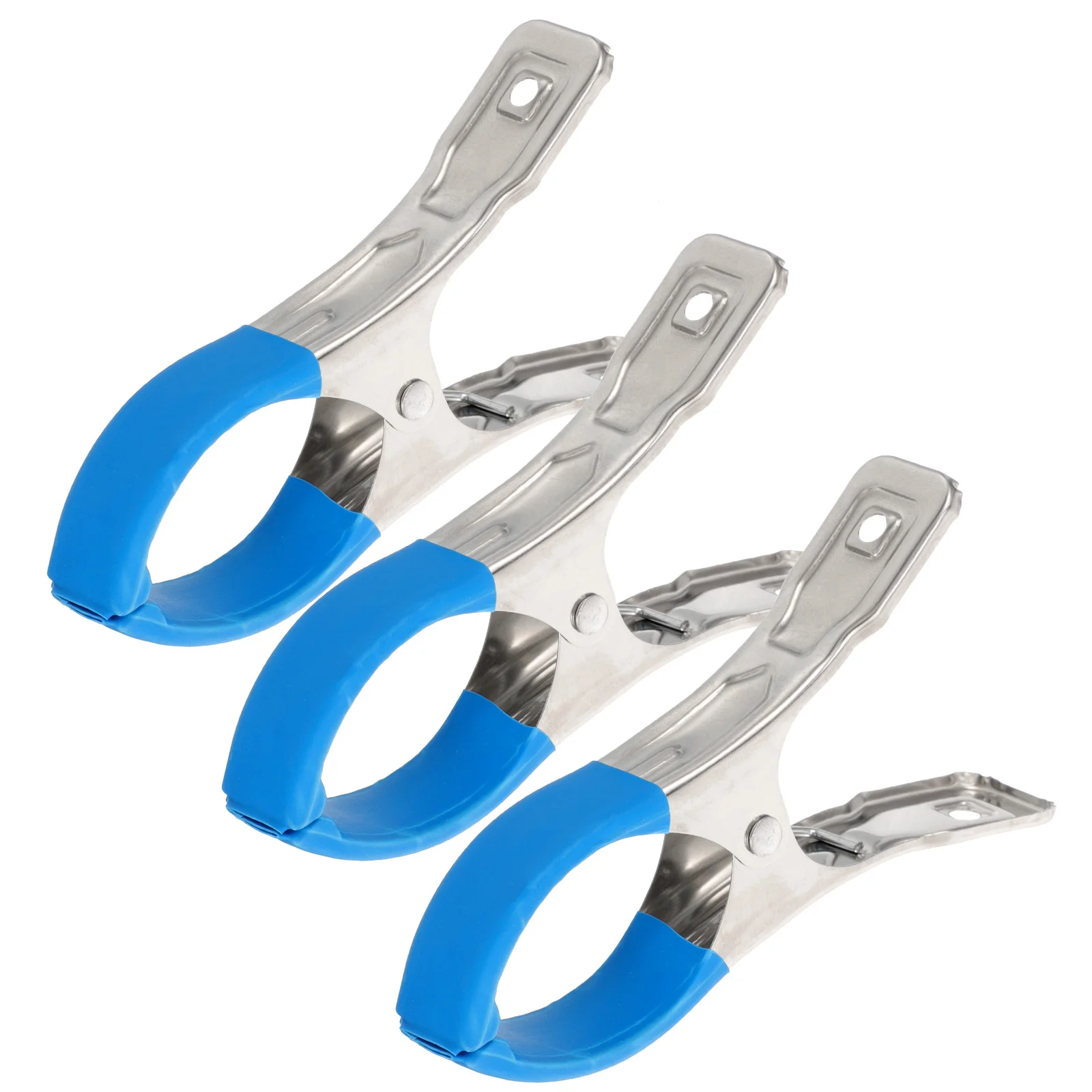 

3pcs Stainless Steel Clarinet Indentation Clip Flute Button Key Pad Oboe Repair Part