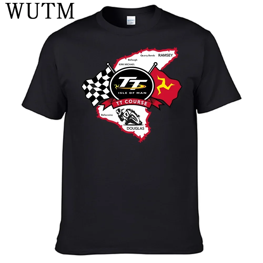 Футболка Isle of Man TT Рубашка из 100% хлопка