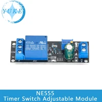 ne555 timing switch adjustable module delay relay module dc 12v delay relay shielding 010s